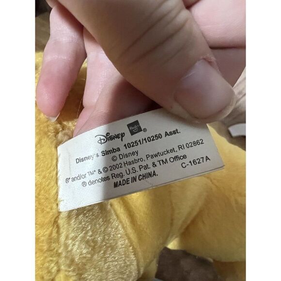 JUMBO Disney Simba Lion King Plush - Picture 9 of 12